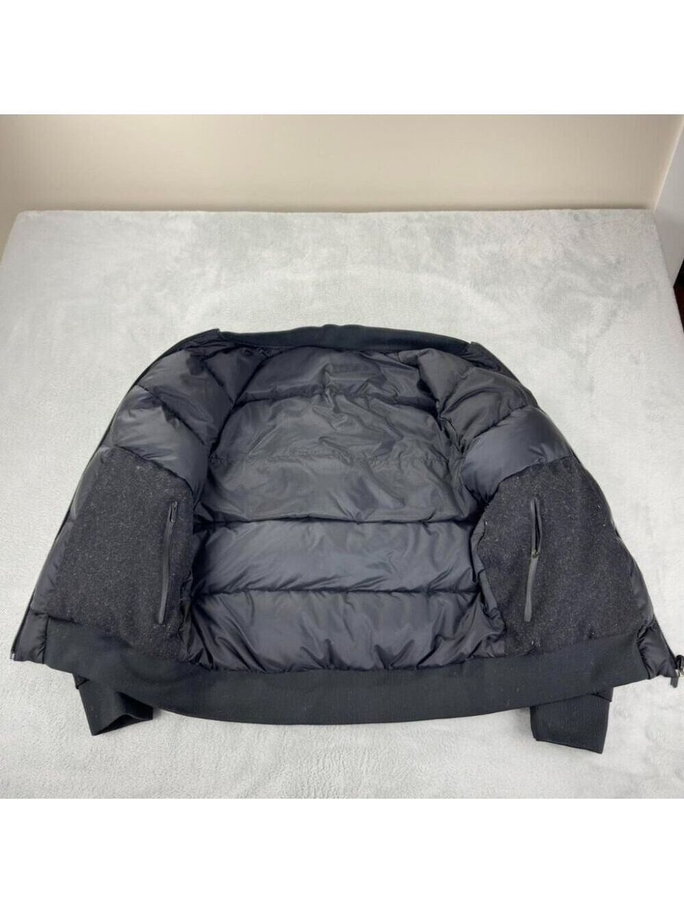 Lululemon Women's Size 8 Roam Far Wool Bomber Reversible - Picture 7 of 8
